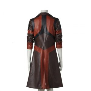 Alternative view of Guardians of the Galaxy Gamora Trench Coat