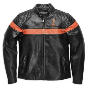 Men’s HD Victory Sweep Leather Jacket