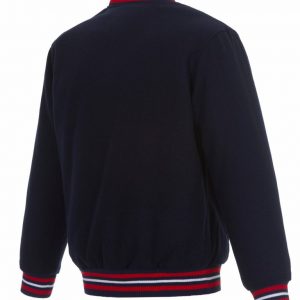 Alternative view of Varsity Tennessee Titans Navy Blue Wool Jacket