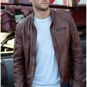 SCOTT EASTWOOD FAST 8 LEATHER JACKET