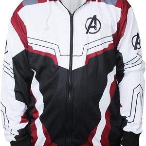 Avengers Endgame Quantum Realm Unisex Superheroes Fleece Hoodie