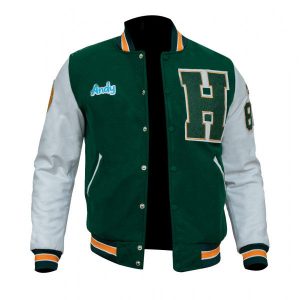 Alternative view of Stranger Things S04 Eddie Munson Letterman Jacket