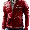 I Am Venomous Last Bite Snake Danger Studded Jacket