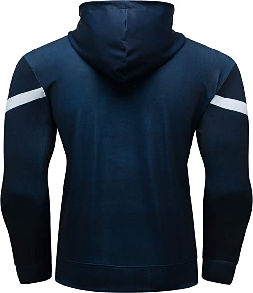 Mens Superhero Pullover Captain America Hoodie SweatShirt - Image 3