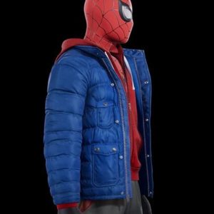 Alternative view of Spider-man Miles Morales Puffer Jacket