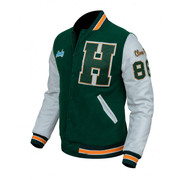 Stranger Things S04 Eddie Munson Letterman Jacket - Image 4