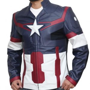 Alternative view of Captain America Avengers Age Of Ultron Jacket