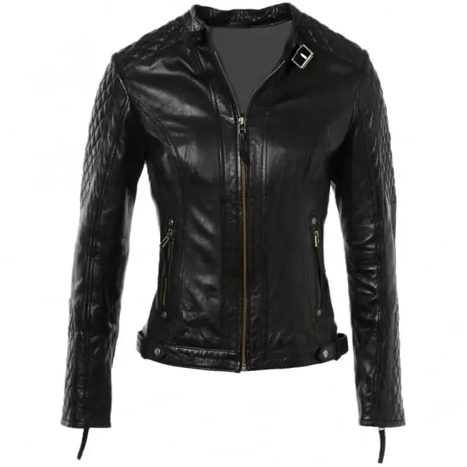 American Skull Bikers Leather Jacket - Image 2