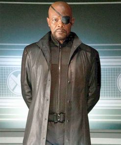 Alternative view of Nick Fury Age Of Ultron Coat