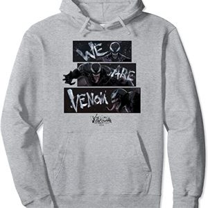 Let There Be Carnage We Are Venom Panels Pullover Hoodie