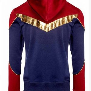 Alternative view of Carol Danvers Captain Marvel Hoodie