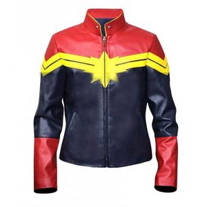 Avengers Captain Marvel Carol Danvers Leather Jacket