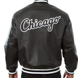 Alternative view of Chicago White Sox Full Leather Jacket