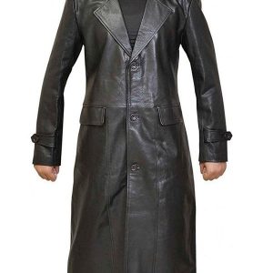 Copy of Clark Kent Superman Smallville Black Leather Coat