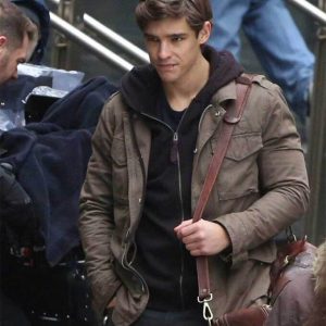 Titans Dick Grayson Brown Cotton Jacket