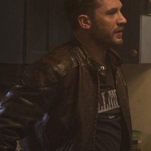 Eddie Brock Venom Brown Jacket