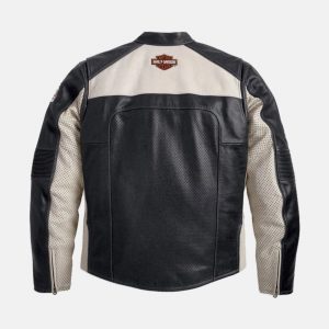 Alternative view of Harley Davidson Men’s Regulator Perforated Leather Jacket