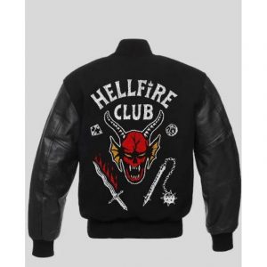 Stranger Things S04 Hellfire Club Varsity Jacket