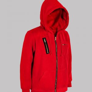 Alternative view of La Casa De Papel Money Heist Hoodie Jacket