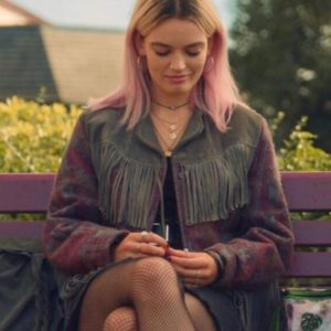 Alternative view of Maeve Wiley Sex Education Fringe Jacket