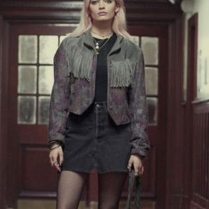 Maeve Wiley Sex Education Fringe Jacket
