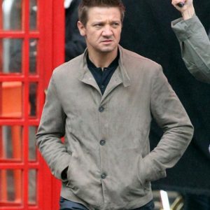 Mission Impossible Rogue Nation Jeremy Renner Suede Jacket