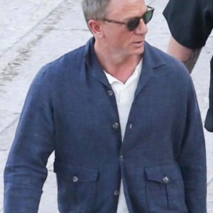 No Time To Die James Bond Blue Jacket