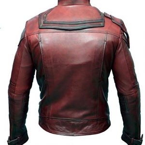Alternative view of AVENGERS INFINITY WAR STAR LORD LEATHER JACKET
