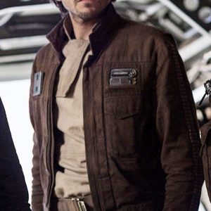Star Wars Story Cassian Andor Brown Jacket