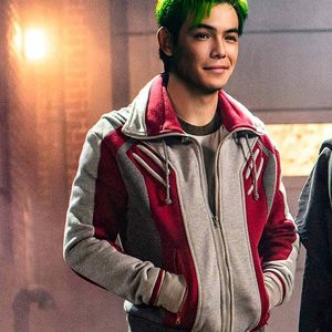 Ryan Potter Titans Gar Logan Bomber Jacket