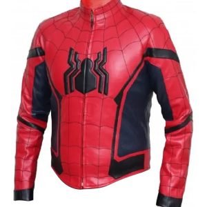 Spiderman Homecoming Leather Jacket