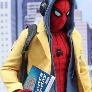 Spiderman Homecoming Yellow Wool Jacket