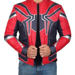 Spiderman Infinity War Leather Jacket