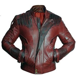 AVENGERS INFINITY WAR STAR LORD LEATHER JACKET