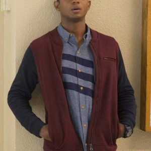 Alternative view of 13 Reasons Why Marcus Cole Bomber Jacket