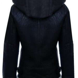 Alternative view of Women Hooded Shearling Jacket