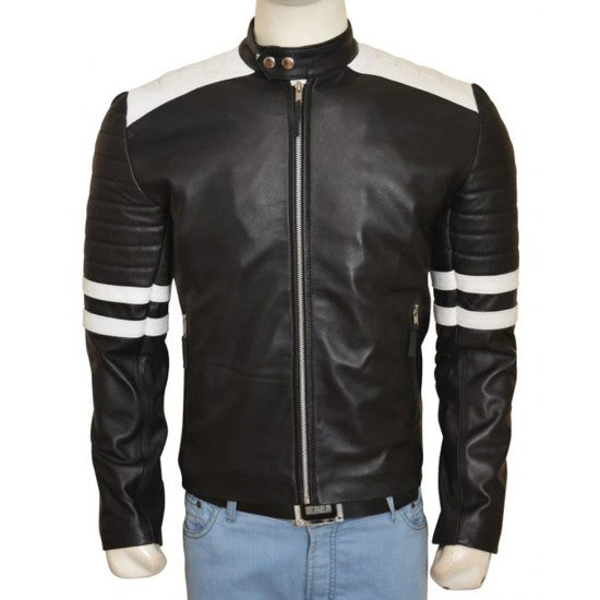 Nerve Ian Leather Jacket
