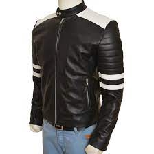Alternative view of Nerve Ian Leather Jacket