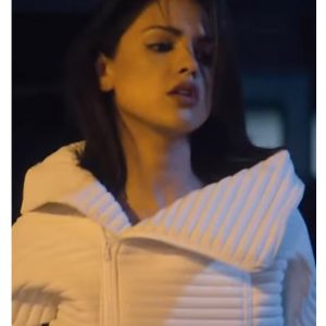 Alternative view of Eiza Gonzalez Bloodshot White Jacket