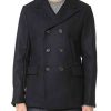 Daniel Craig Skyfall Black Peacoat