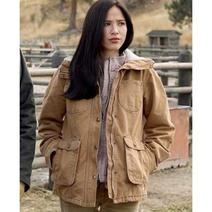 Kelsey Asbille Yellowstone Brown Jacket