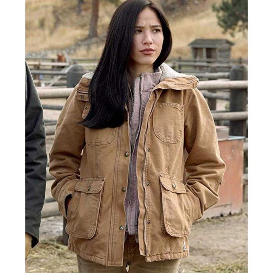 Kelsey Asbille Yellowstone Brown Jacket