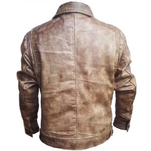Alternative view of Yellowstone Luke Grimes Leather Jacket