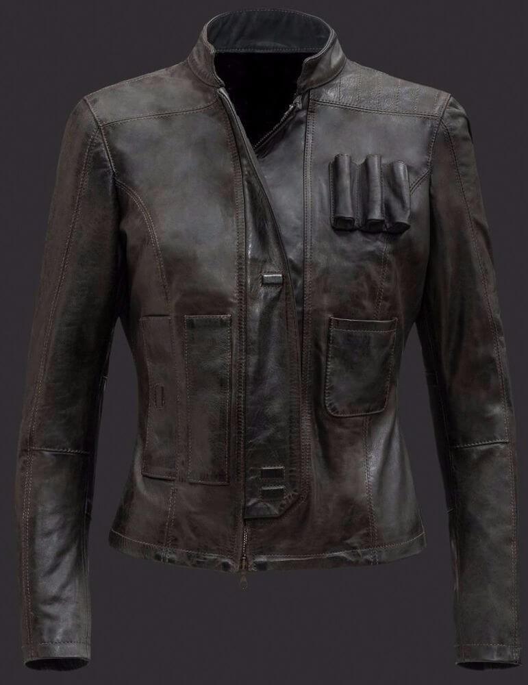 Star Wars Force Awakens Han Solo Women Jacket