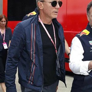 Alternative view of No Time to Die Daniel Craig Blue Jacket