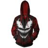 Venom 2 Carnage 3D Hoodie Cosplay Superhero Spiderman Sweatshirts Jacket Coat