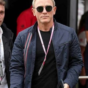 No Time to Die Daniel Craig Blue Jacket