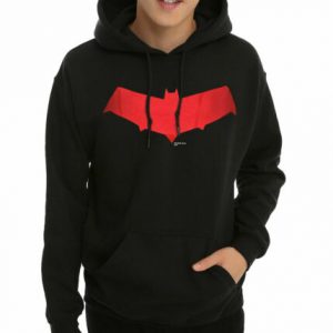Batman Red Hood Symbol Hoodie