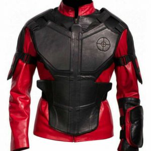 Men's Suicide Squad Movie Deadshot Will Smith Costume Jacket