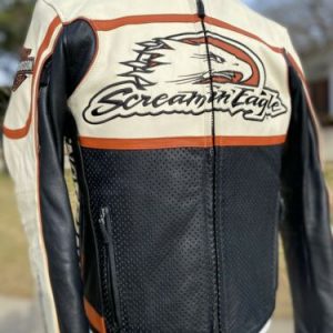Harley Davidson Men's Raceway Screamin Eagle Leather Jacket